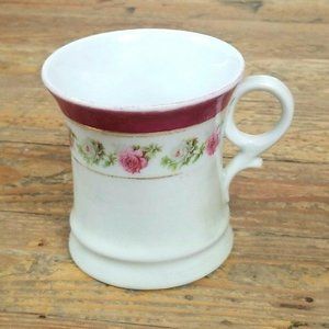 Vintage Germany Porcelain Iridescent Shaving Mug